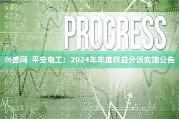 兴盛网  平安电工：2024年年度权益分派实施公告