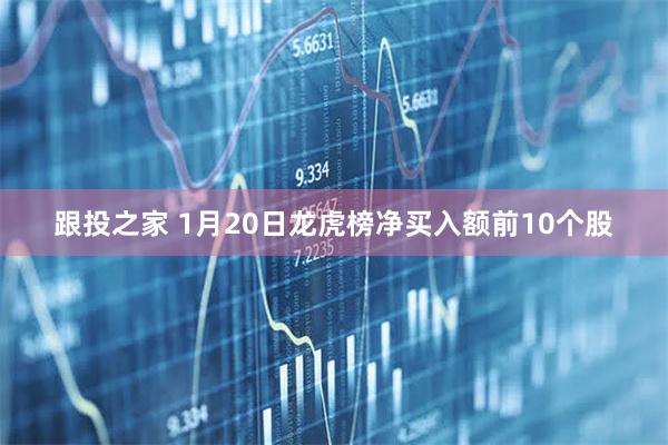 跟投之家 1月20日龙虎榜净买入额前10个股